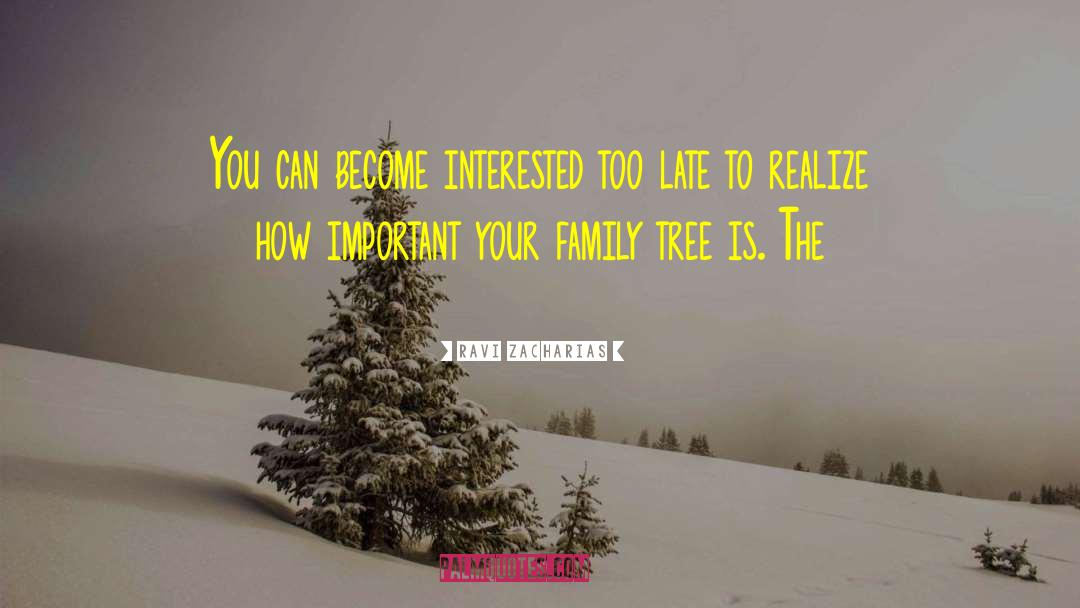 Family Tree quotes by Ravi Zacharias