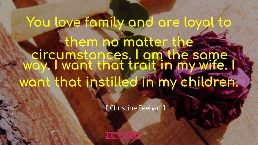 Family Unit quotes by Christine Feehan