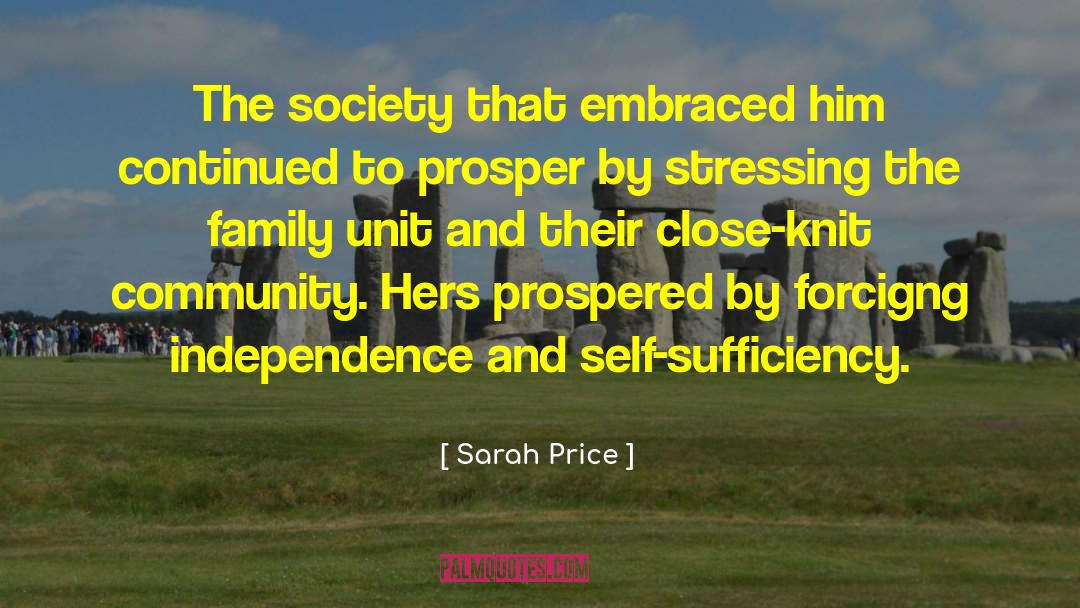 Family Unit quotes by Sarah Price