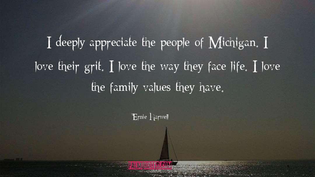 Family Values quotes by Ernie Harwell