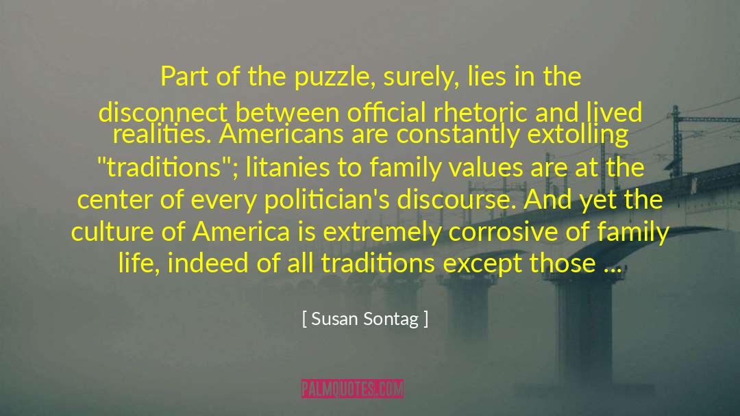 Family Values quotes by Susan Sontag