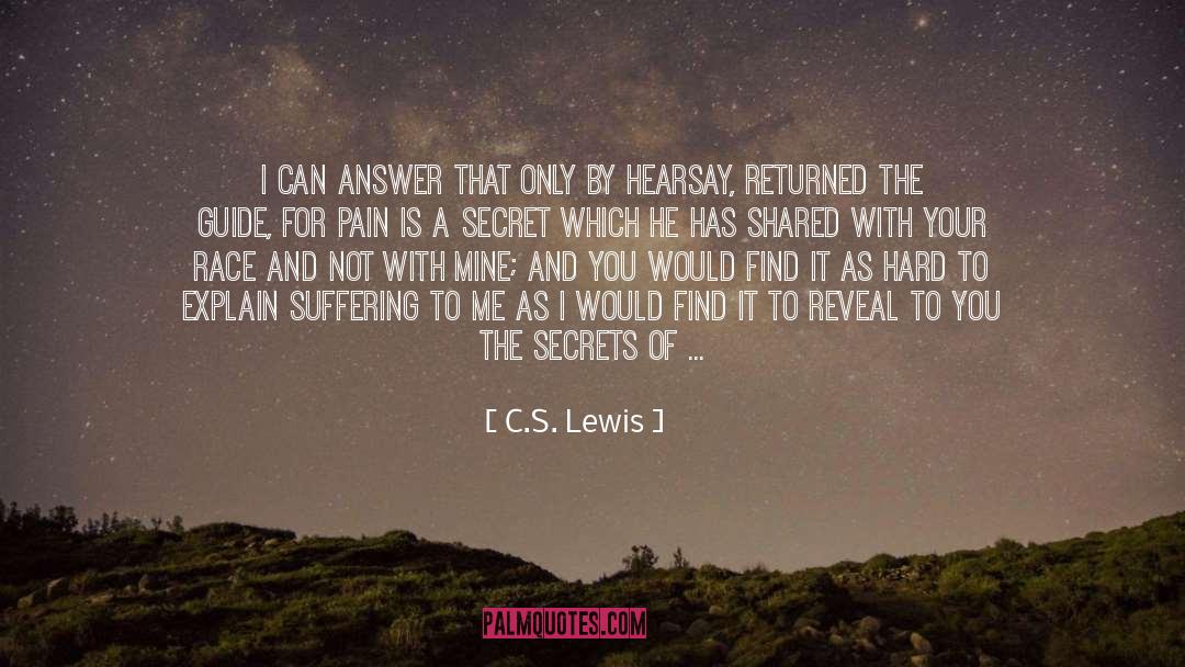 Famly Secrets quotes by C.S. Lewis