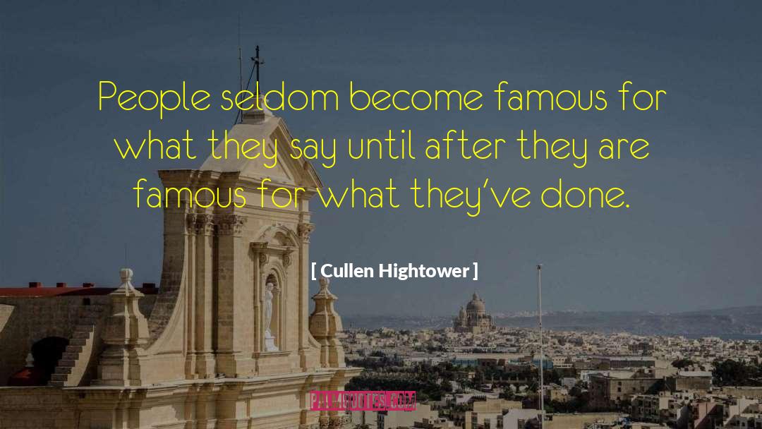 Famous Allusion quotes by Cullen Hightower