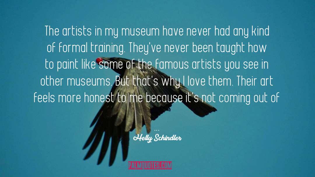 Famous Artists quotes by Holly Schindler