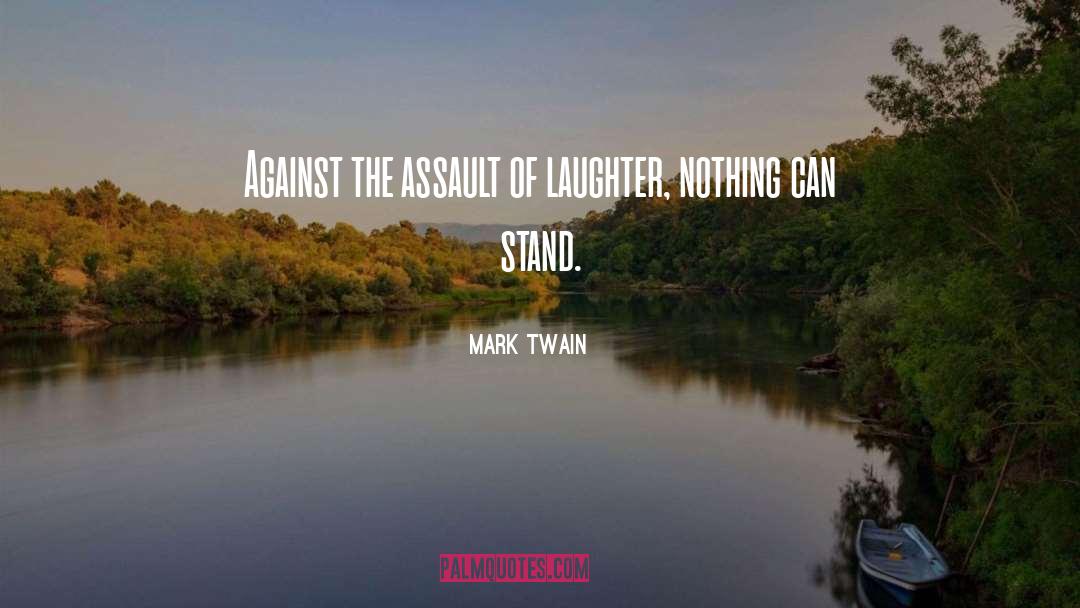 Famous Assault Weapons quotes by Mark Twain