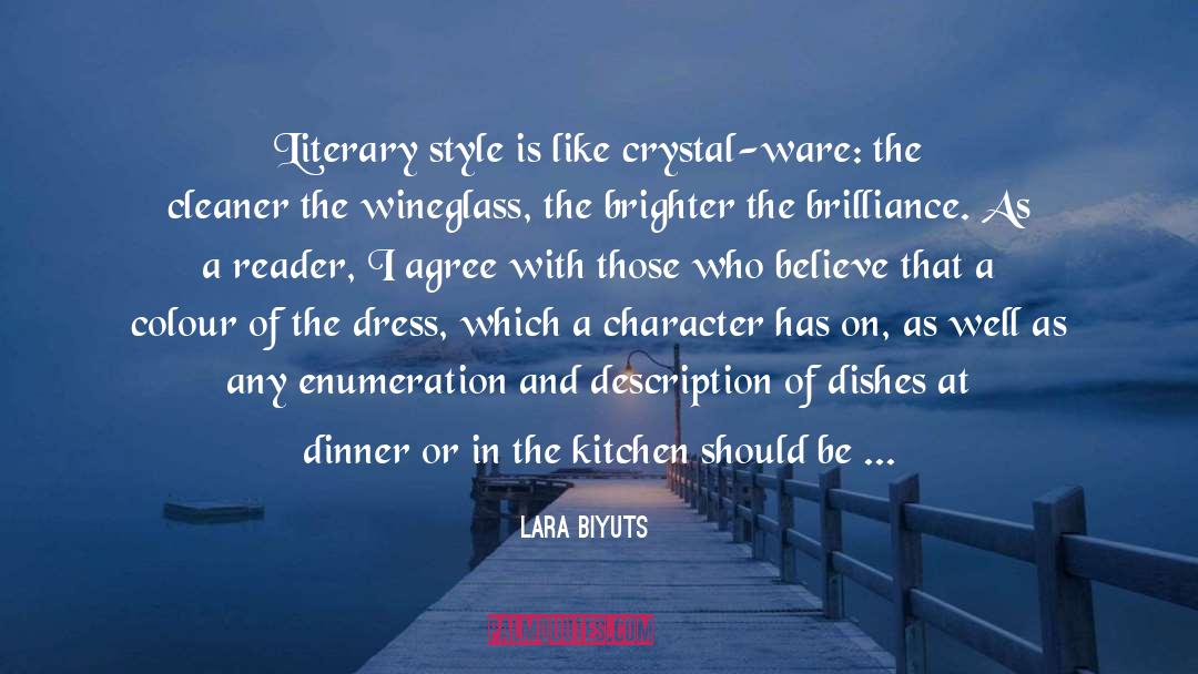 Famous Author quotes by Lara Biyuts