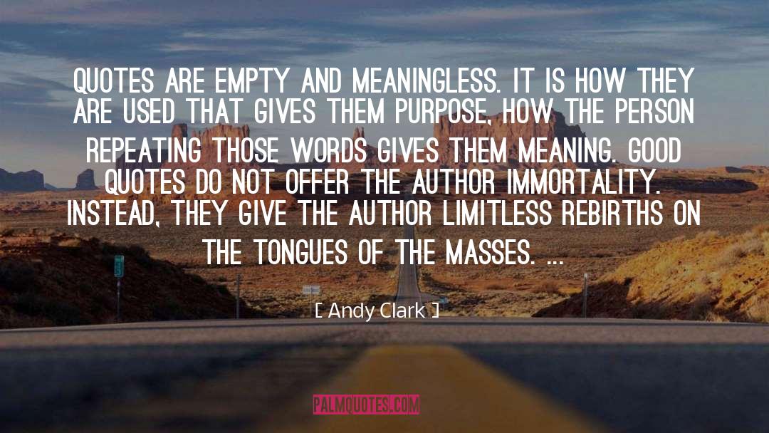 Famous Author quotes by Andy Clark