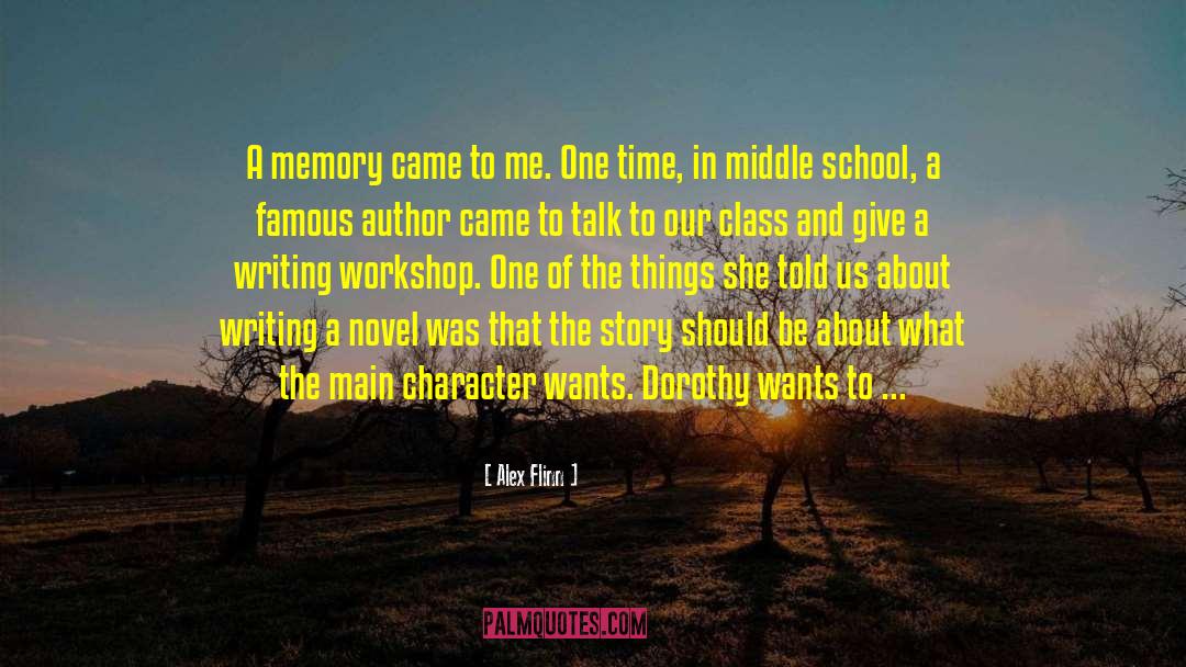 Famous Author quotes by Alex Flinn