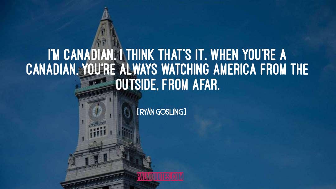 Famous Canadian Peacekeeping quotes by Ryan Gosling
