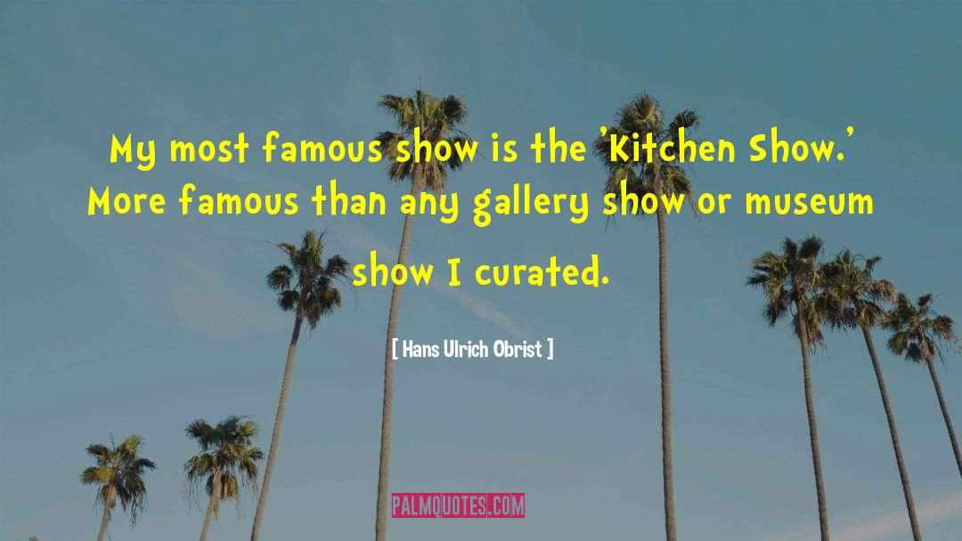 Famous Cubist quotes by Hans Ulrich Obrist