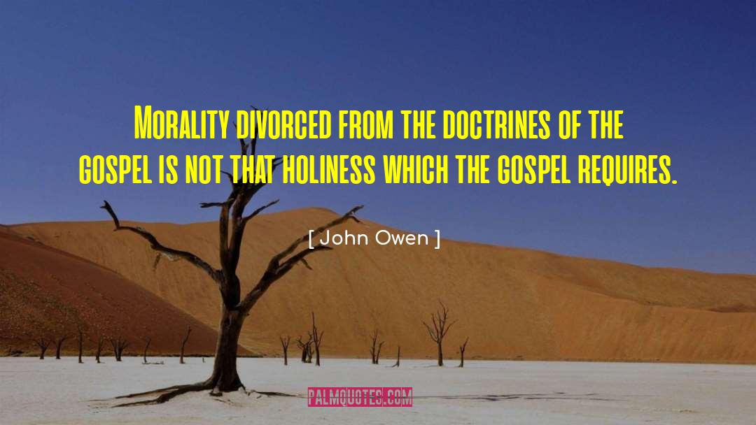 Famous Gospel quotes by John Owen