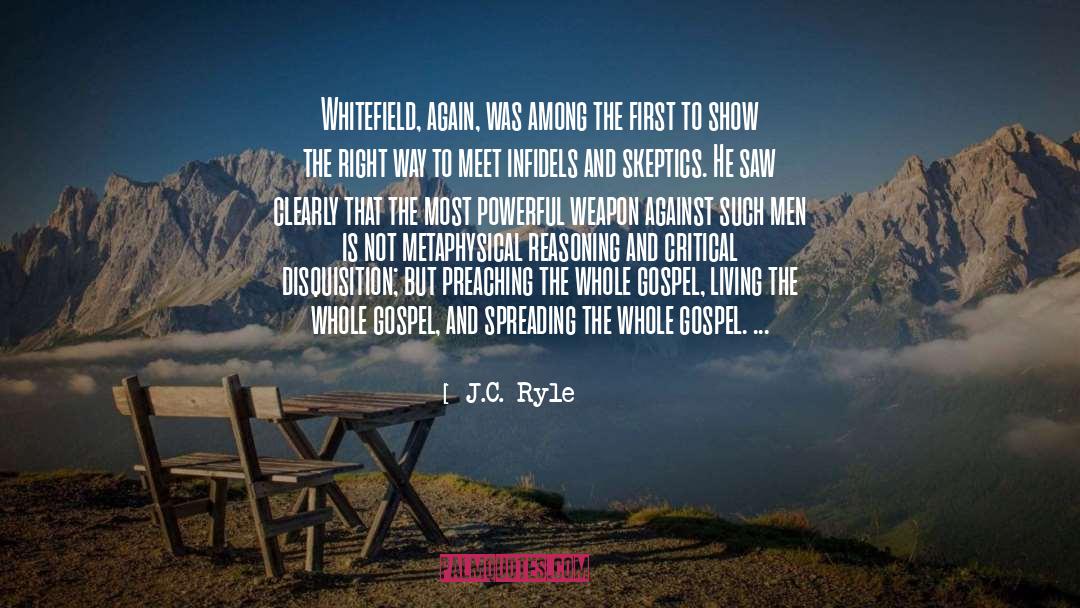 Famous Gospel quotes by J.C. Ryle