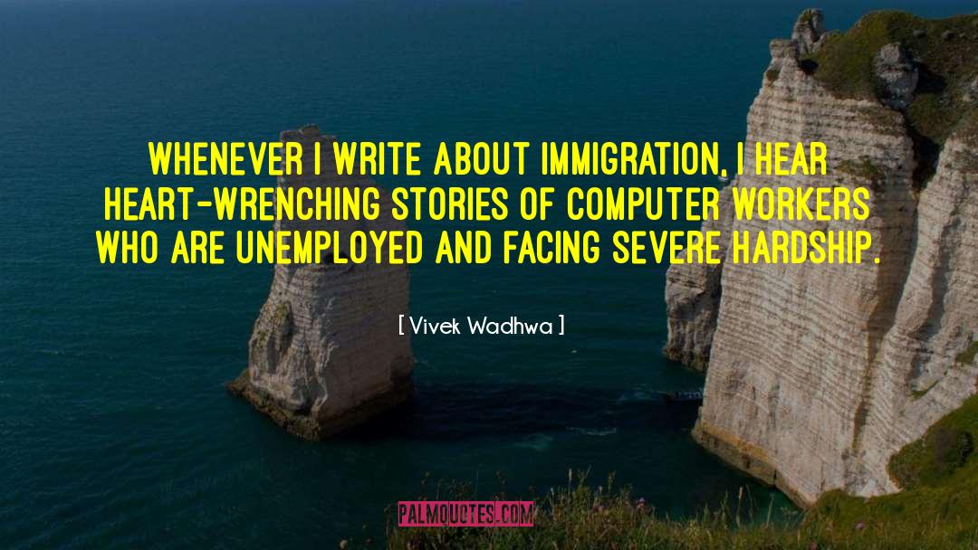 Famous Hardship quotes by Vivek Wadhwa