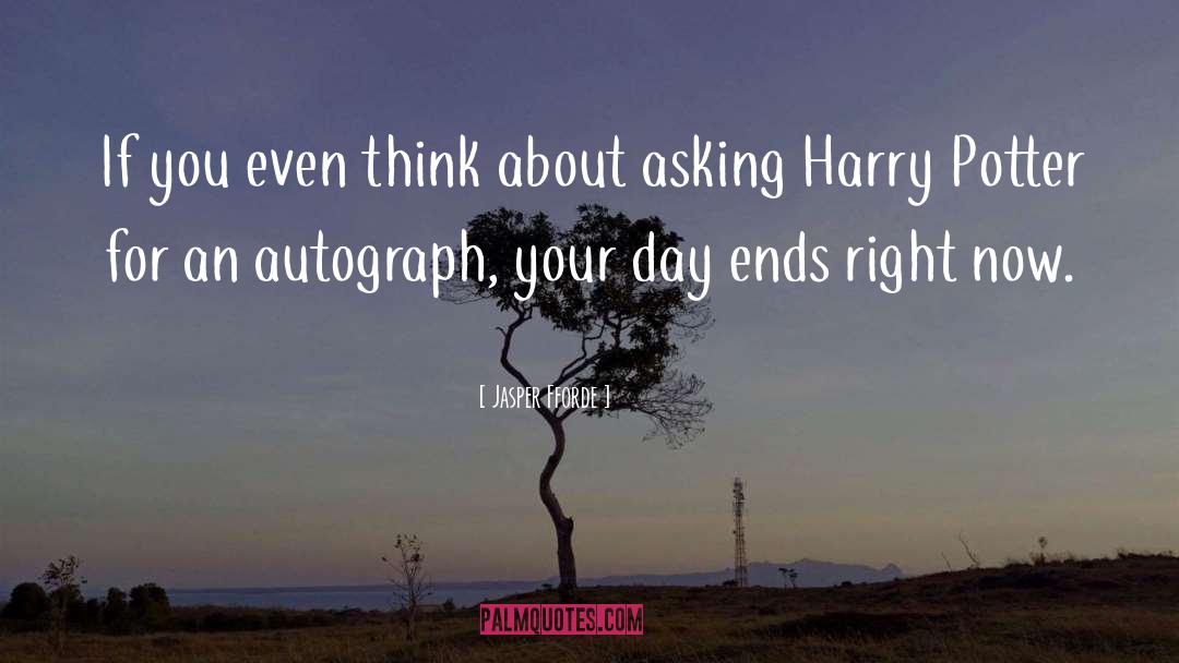 Famous Harry Potter Short quotes by Jasper Fforde