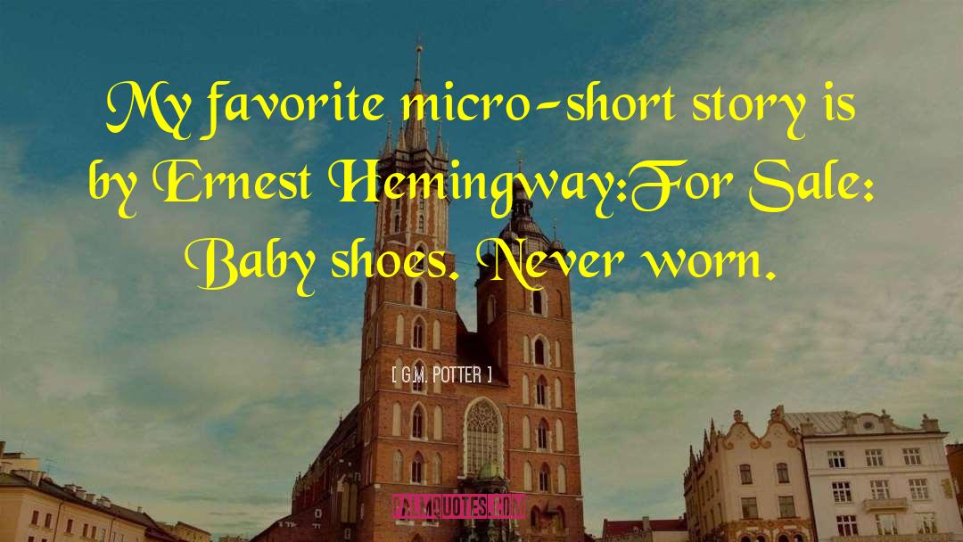 Famous Harry Potter Short quotes by G.M. Potter