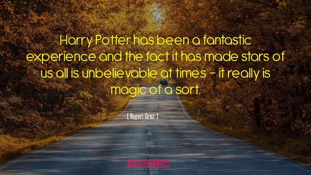 Famous Harry Potter Short quotes by Rupert Grint