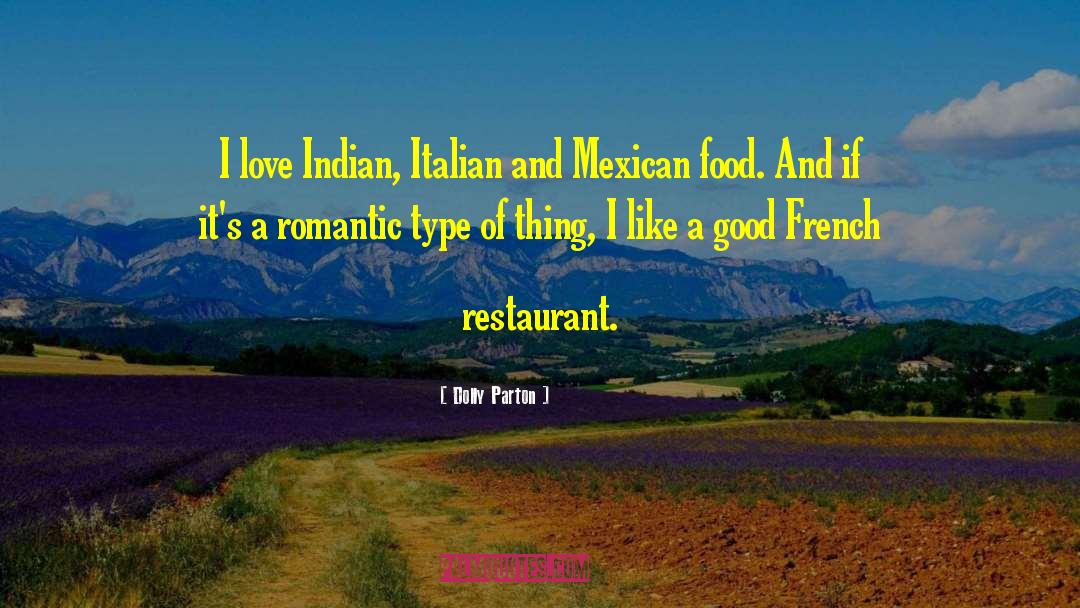 Famous Italian Food quotes by Dolly Parton