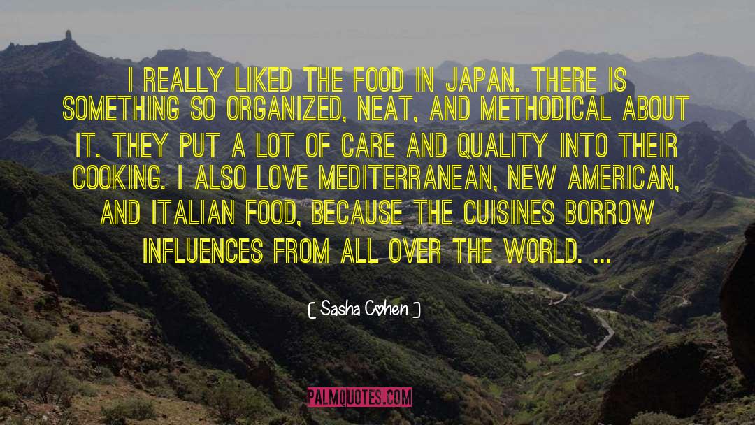 Famous Italian Food quotes by Sasha Cohen