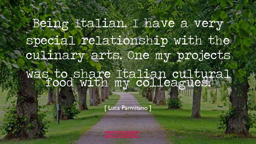 Famous Italian Food quotes by Luca Parmitano