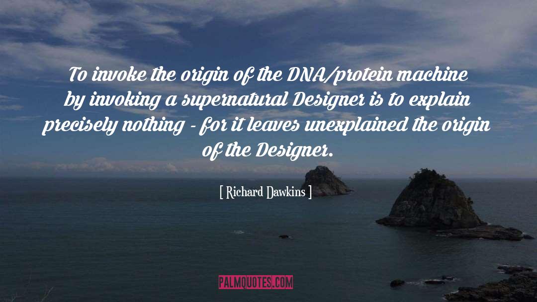 Famous Lighting Designer quotes by Richard Dawkins