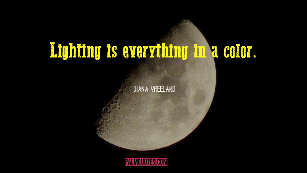 Famous Lighting Designer quotes by Diana Vreeland