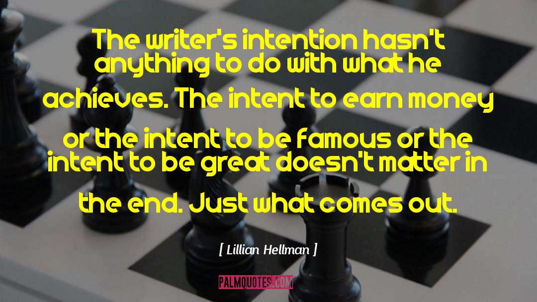 Famous Money quotes by Lillian Hellman