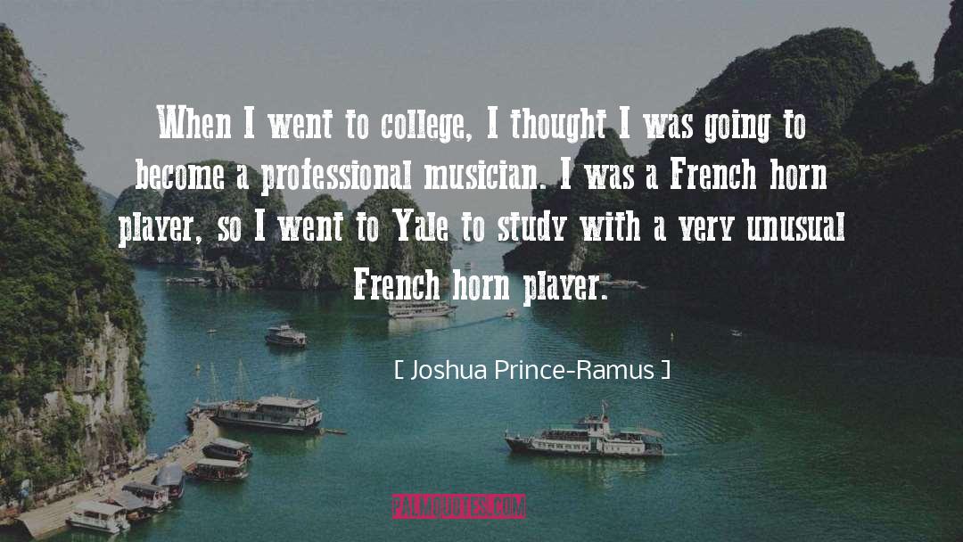 Famous Musician quotes by Joshua Prince-Ramus
