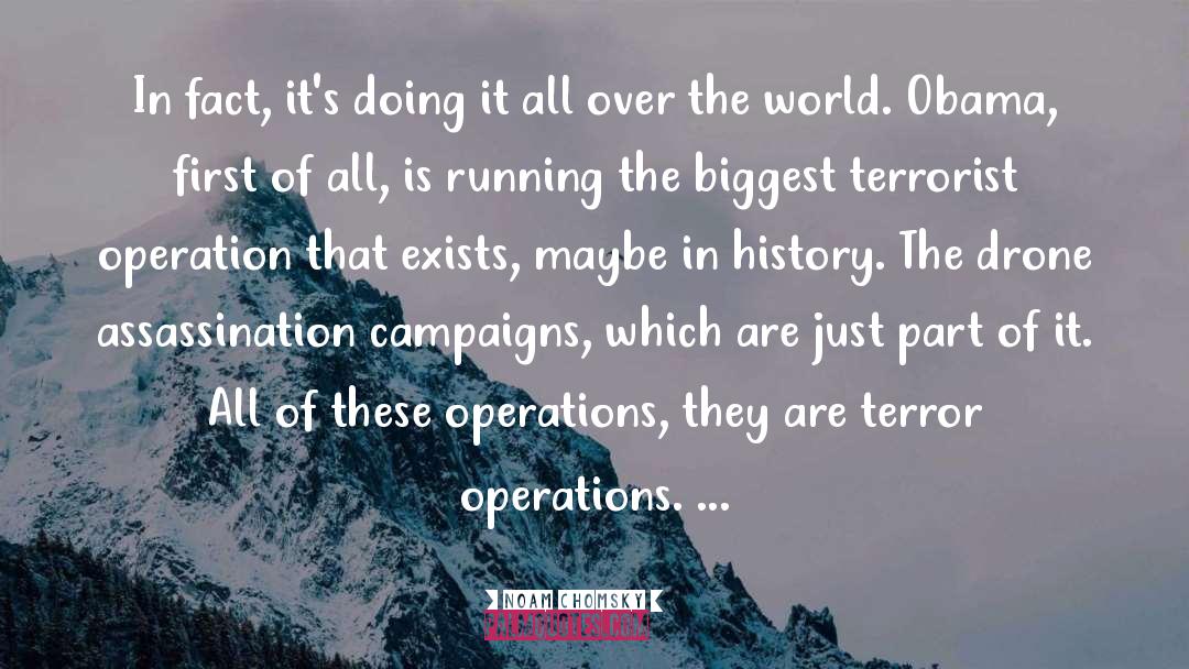 Famous Operations Management quotes by Noam Chomsky