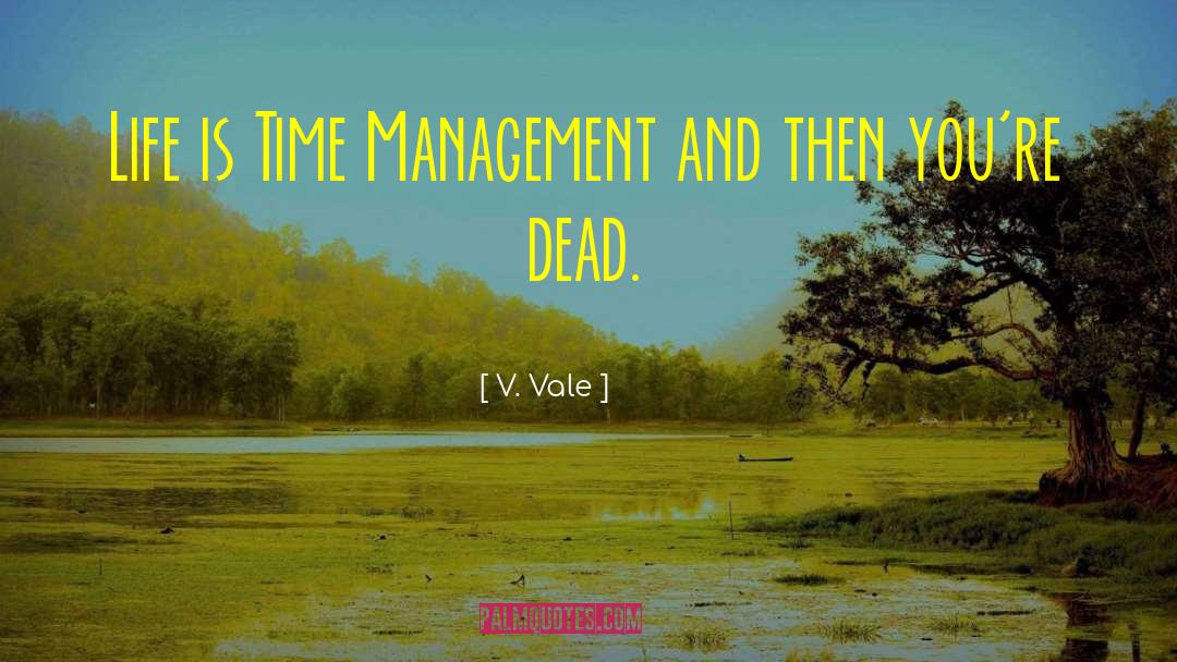 Famous Operations Management quotes by V. Vale