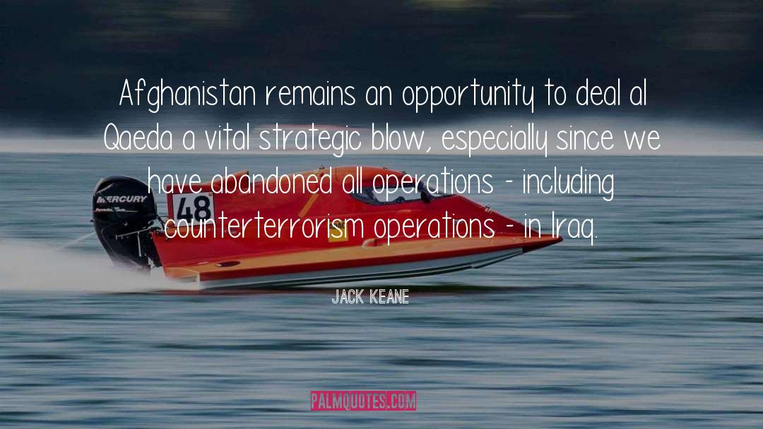 Famous Operations Management quotes by Jack Keane