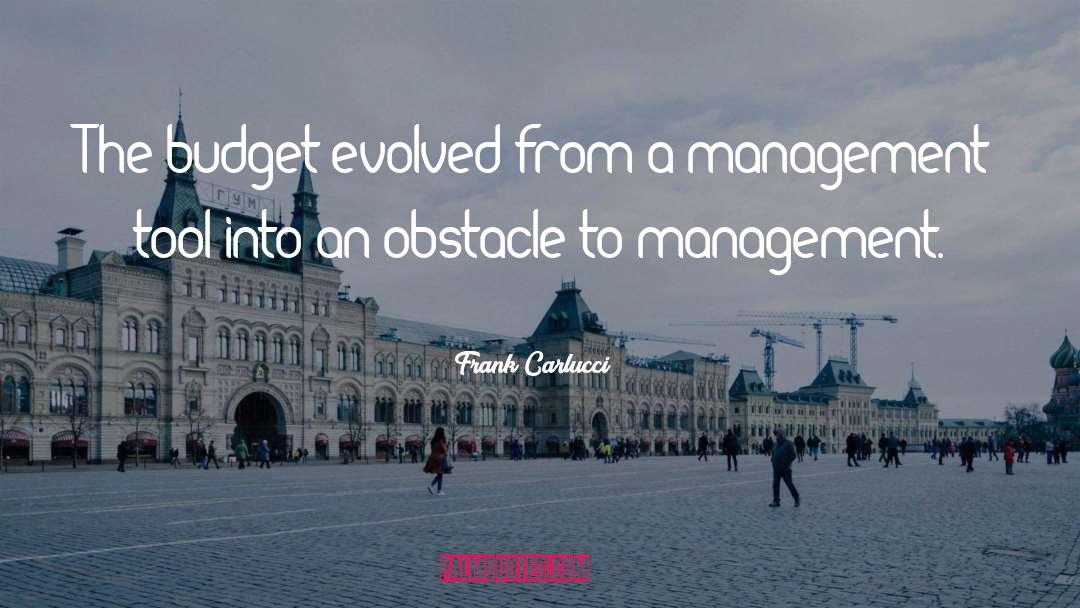Famous Operations Management quotes by Frank Carlucci