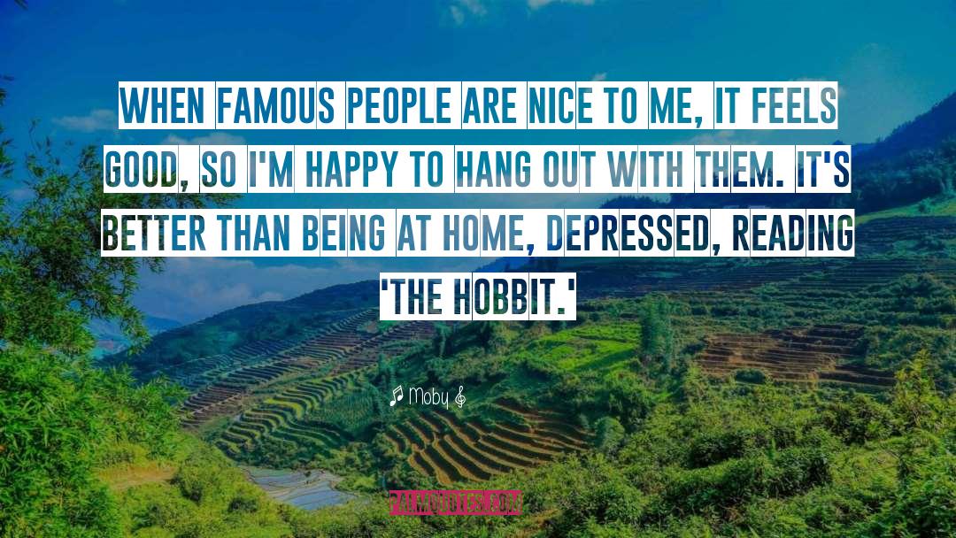 Famous People quotes by Moby