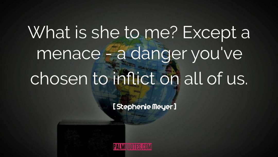 Famous Phantom Menace quotes by Stephenie Meyer