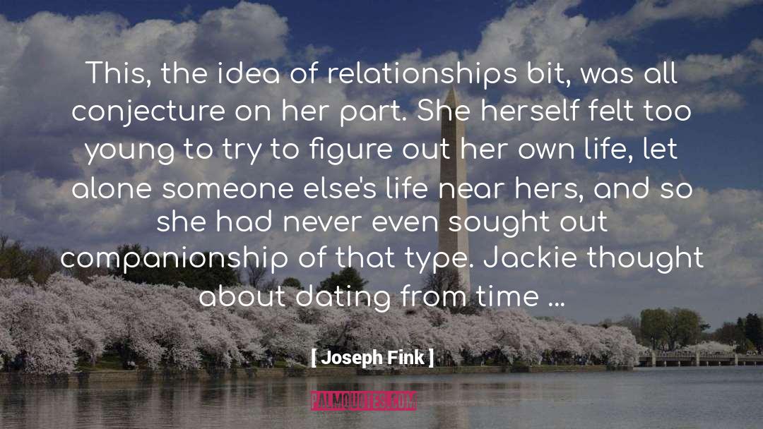 Famous Trouble quotes by Joseph Fink