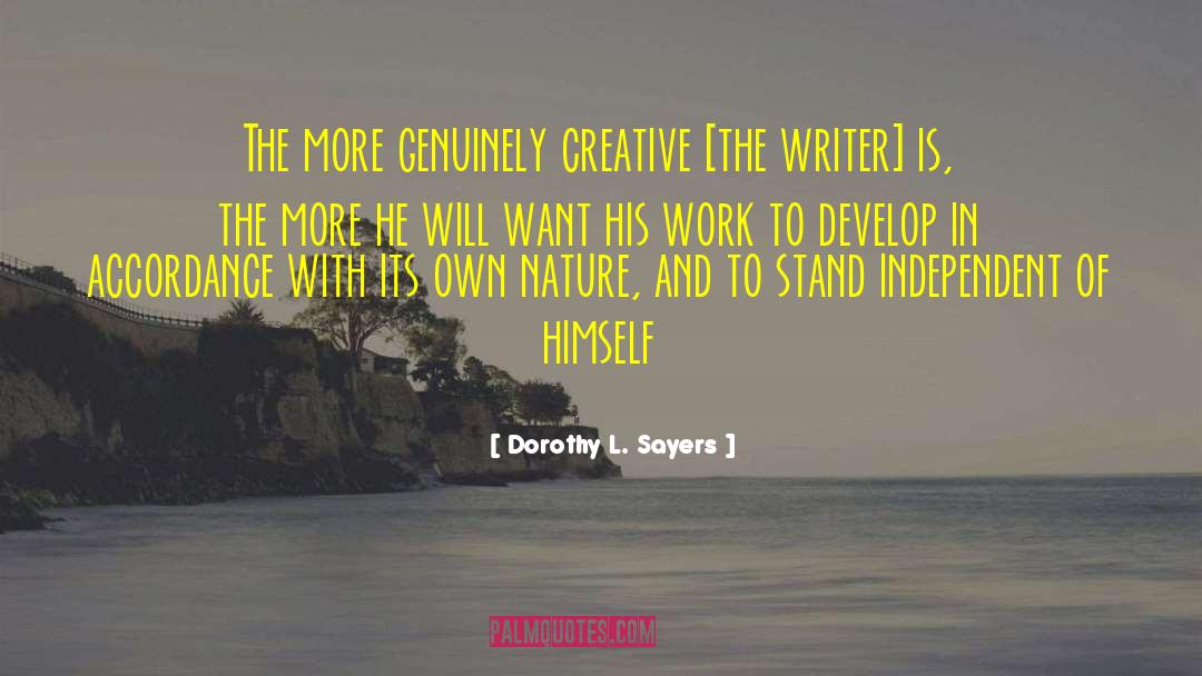 Famous Turkish Writer quotes by Dorothy L. Sayers