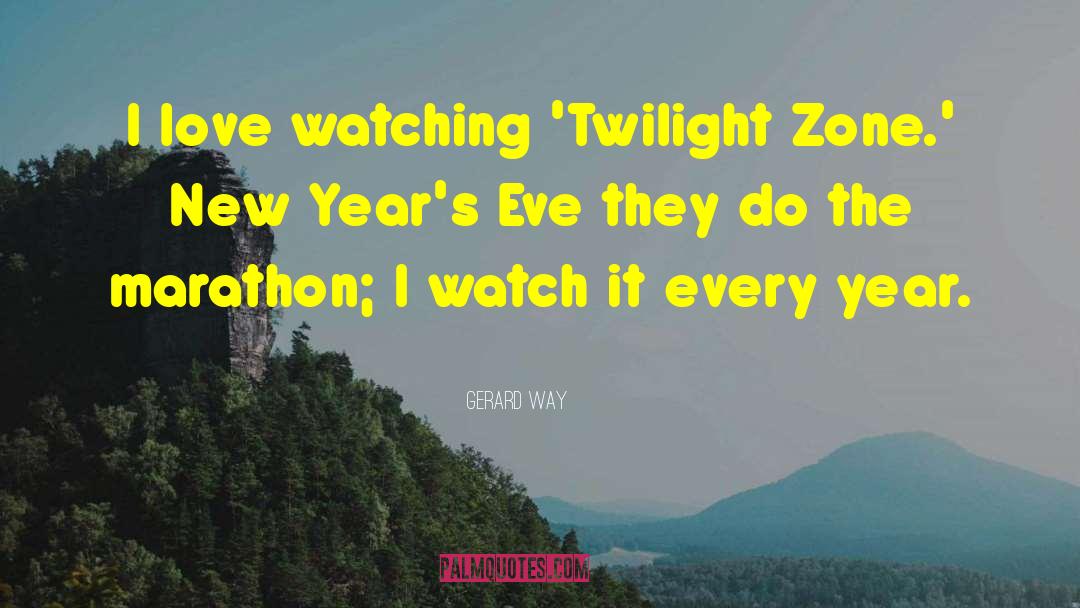 Famous Twilight Zone quotes by Gerard Way