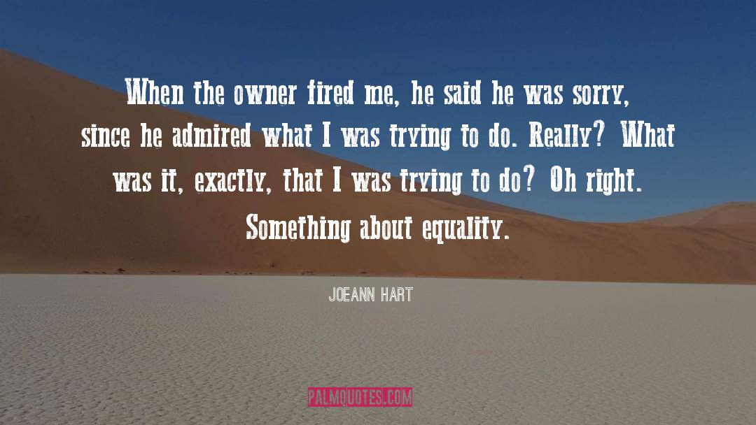 Famous Women quotes by JoeAnn Hart