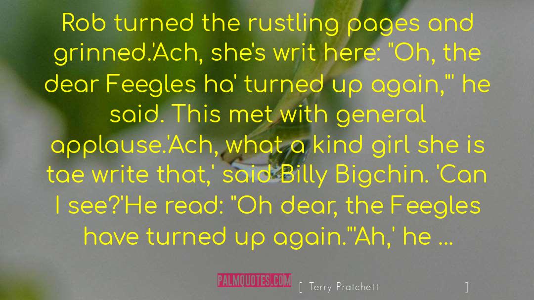 Fan Girl quotes by Terry Pratchett
