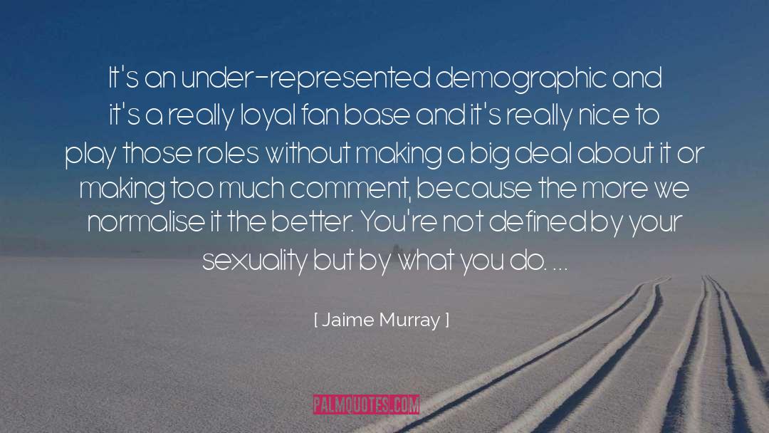 Fan Mail quotes by Jaime Murray