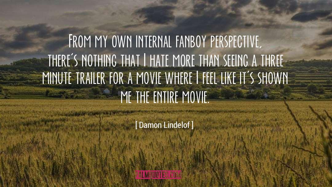 Fanboy quotes by Damon Lindelof