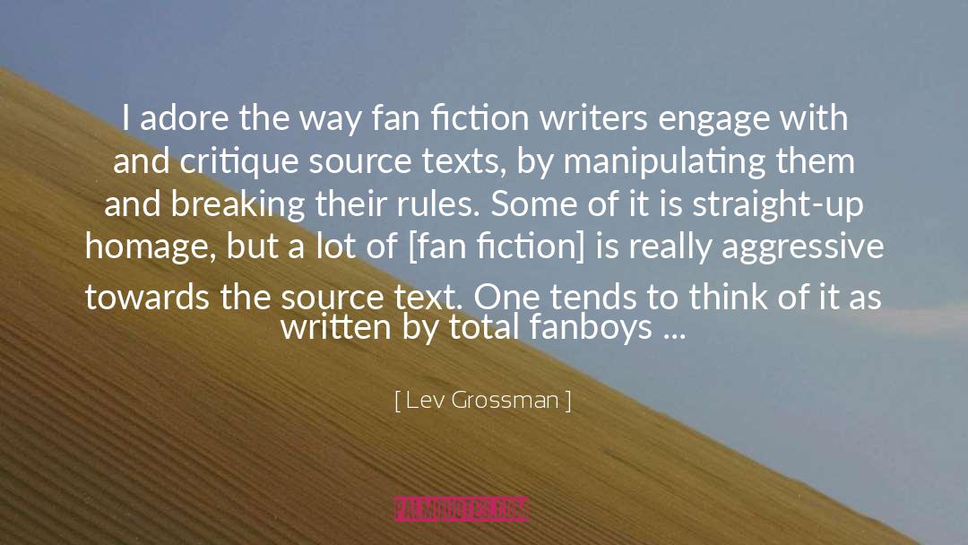 Fanboys Best quotes by Lev Grossman