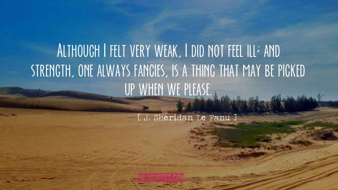 Fancies quotes by J. Sheridan Le Fanu