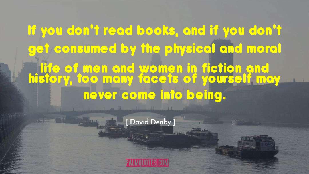 Fanciful Fantastical Fiction quotes by David Denby