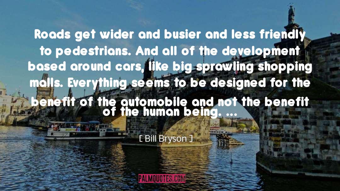 Fancy Cars quotes by Bill Bryson