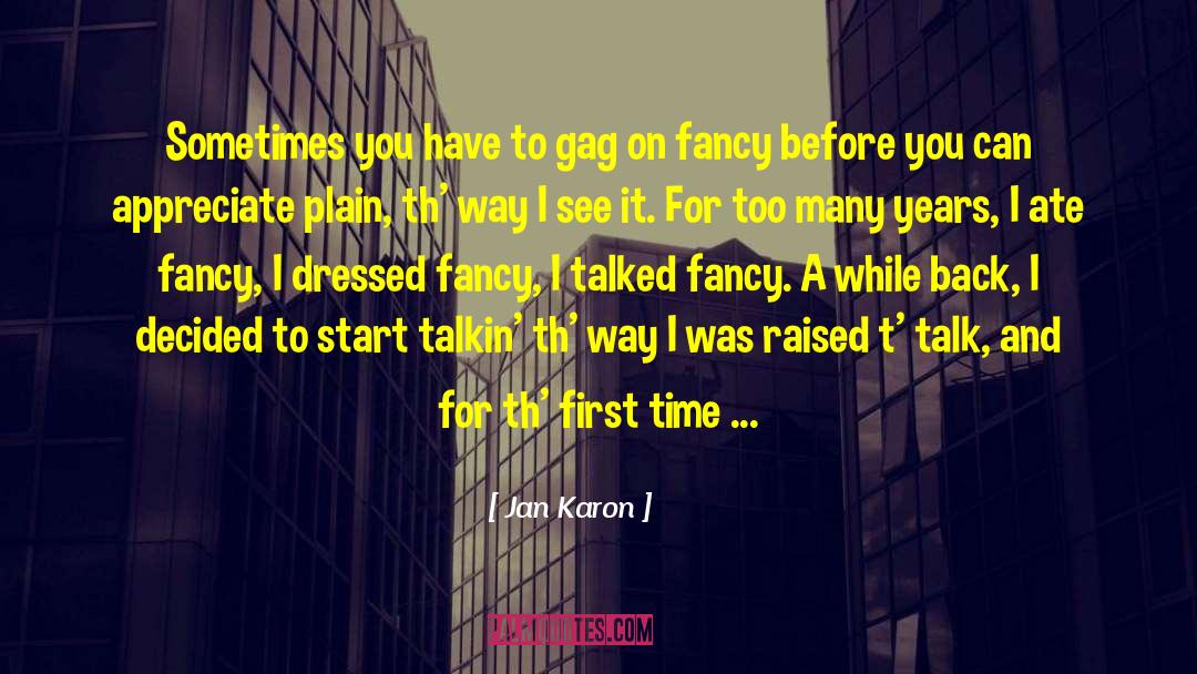 Fancy Text For quotes by Jan Karon