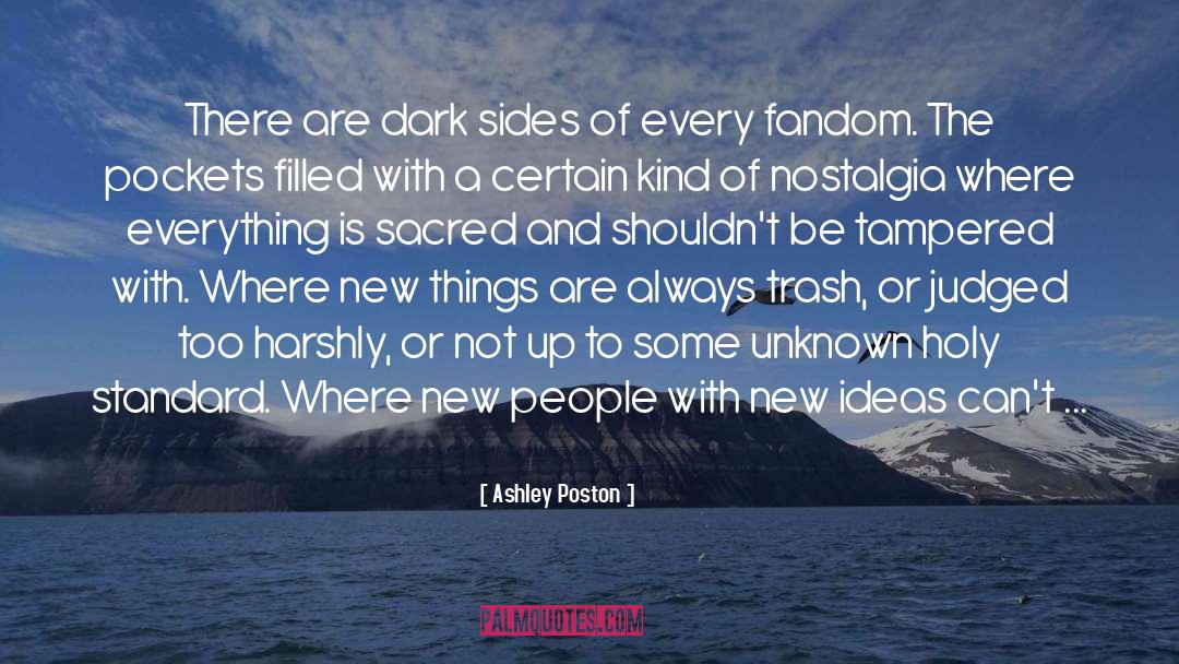 Fandom quotes by Ashley Poston