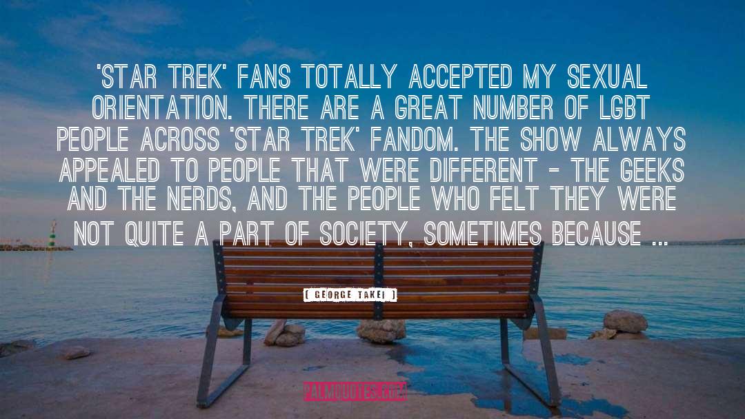 Fandom quotes by George Takei