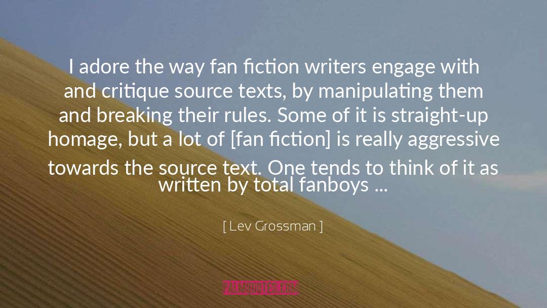 Fandom quotes by Lev Grossman