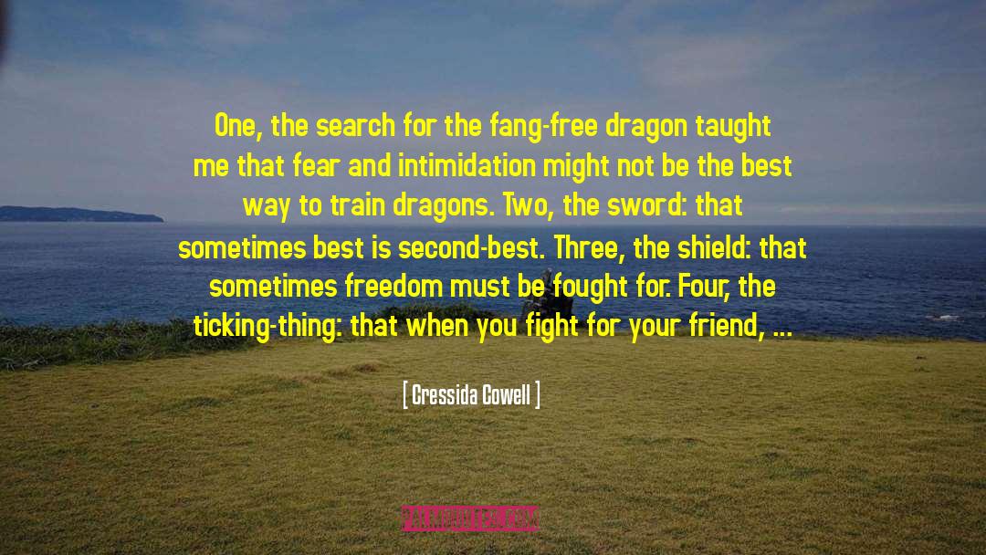 Fang quotes by Cressida Cowell