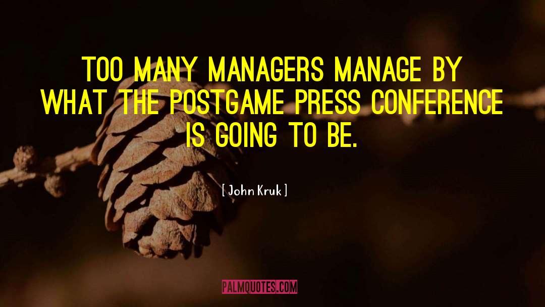 Fangio Press quotes by John Kruk